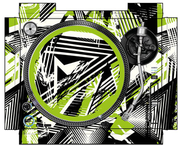 Pioneer DJ PLX 1000 Skin Spike Green